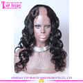 2015 Wholesale Human Hair Cheap U Part Wigs Unprocessed Peruvian Virgin Human Hair U Part Wig